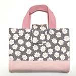 辞書カバー　small flower_gray