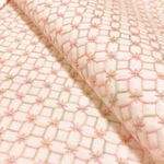 刺し子のふきん・銭形刺しアレンジ