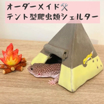 テント型爬虫類シェルター
