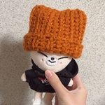 ぬいぐるみ 帽子 ハンドメイド Foxl.Ny 〜ブラウン〜
