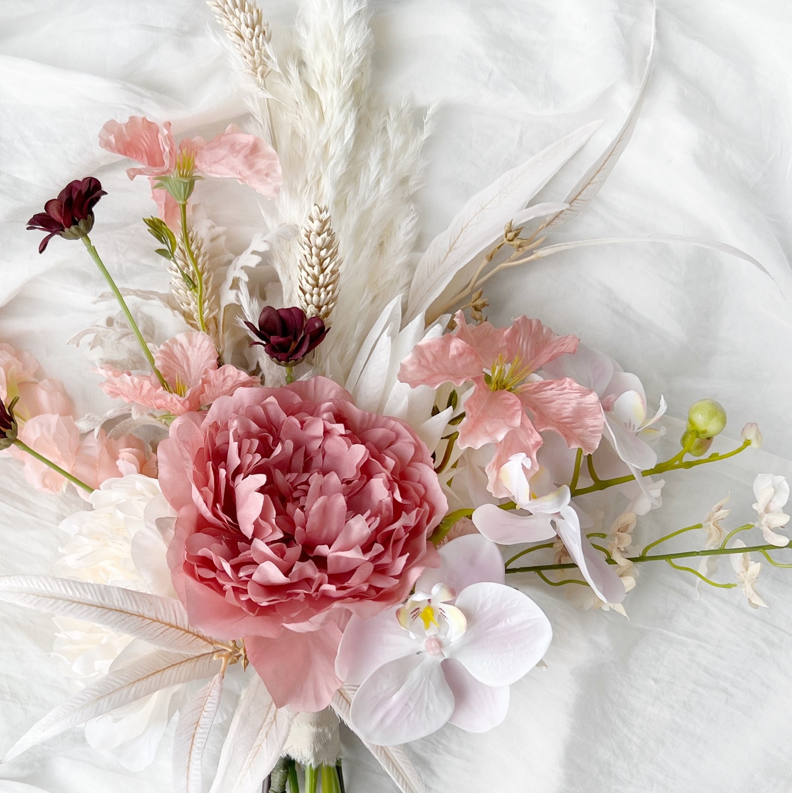 ブーケ　和装　アーティシャルフラワー　造花　前撮り f9464892703c6f6e1c1f322dd3228b