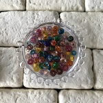 ガラスのドロップチャームおトク20個セット