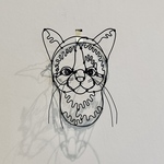 ワイヤークラフト　猫