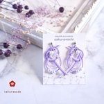 ⌘あわじ⌘    水引アクセサリー　水引ピアス　水引イヤリング