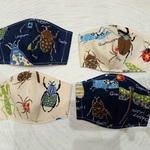 子供用立体マスク4枚セット⭐昆虫マスク