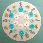 押し花セットE＜組み立ての花＆レースフラワー他＞