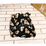  完成品●Mサイズ●かる～いメッシュスヌード●Blackアメコカさん●アメコカ　コッカースパニエル