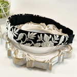 5/14まで数量限定セール☆インド刺繍リボン カチューシャ　No.014