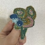 春色*おはなのブーケブローチ〇ミナペルホネン