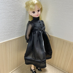 再販　2wayワンピース 黒
