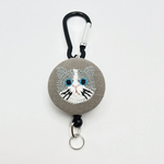 キーリール リール キーホルダー ねこ