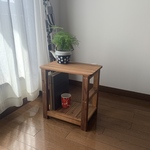 ナイトテーブル　 (color ウォルナット)　サイドテーブル