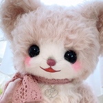 soft*cream #760   だっこして!ラティニティピンクのテディベア♪(OM)