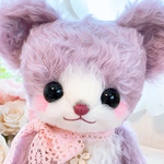 soft*cream #765  だっこして!ライラックのテディベア♪