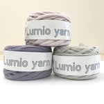【Lumio yarn】 【1玉:50m】 3玉セット くすみカラーセット4　軽い編み糸　日本製