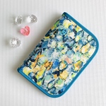 リバティ＊お薬手帳ケース(アレクサンドラ＊エメラルド)