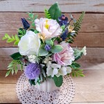 トルコキキョウとバラお花（御供え花）