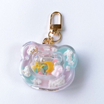 Sleeping bear shaker keychain(bear)