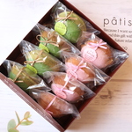 ☆期間限定☆抹茶ケーキとさくらケーキのセット 8個入り☆抹茶・さくら