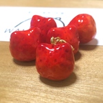 あまーい猫いちご飴　チャーム　ストラップ　