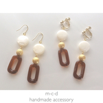 ○shell×brown pierce