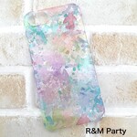 水彩ペイント柄スマホケース★iPhoneSE/iPhone8/iPhone12/iPhone11/iPhone13/iPhone14/iPhoneXR/アンドロイド