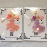 ゆめかわ♡ステッキ＆ユニコーン チャーム