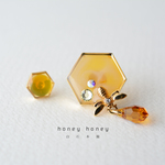 honey honey(イヤリング/レジンアクセサリー)