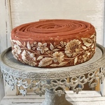 実物のお色味と違う場合があります] インド刺繍リボン　花　インド刺繍　スパンコール　刺繍リボン　リボン　りぼん　※10月8日よりゆうパケットにて発送