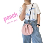 《再販》2way ピチピチpeachなショルダーバッグ［受注製作商品］