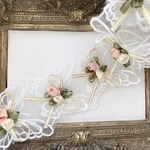 《特集掲載》ハロウィン♡クリスマス♡蝶々刺繍♡1個♡ハンドメイド小物⭐️洋服にも♡推し活♡リボンセンターにも