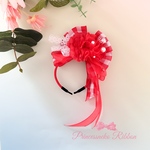 ペット　カチューシャ💖 Candy red🎀母の日🎀カーネーション💐