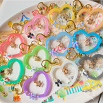 推し活キラキラ キーホルダー/イニシャル入り