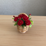 カーネーション　4　花かご　