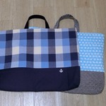 【aw1102様オーダー作品】音楽袋と図工袋