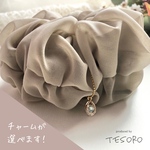 【シフォン❤︎シュシュ】　ボリューム＊greige＊