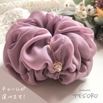 【シフォン❤︎シュシュ】　ボリューム＊grapes＊