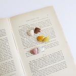 ダブルハートクリップ　ぷっくり　ヘアピン　ヘアクリップ　ベビーヘアアクセサリー　ハートピン　ベビーヘアクリップ　