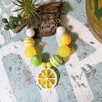 レモンネックレス🍋イエロー - ̗̀⚠︎ ̖́-首回りサイズ備考欄にお願いします☺︎︎