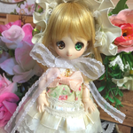オビツ11ドレスワンピースミニスウィーツドールブラウニーに　A