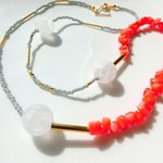 pompon necklace