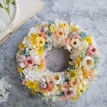 母の日ギフト【特別価格】Pleine lune＜Happy yellow＞＊紫陽花＊満月＊プリザーブドフラワー＊お花＊ギフト＊結婚祝い＊新築祝い＊お誕生日祝い＊母の日