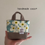 手のひらサイズのミニミニトート　北欧Ｍｏｄｅｒｎ Ｈｏｒｔｅｎｓｉ　みずいろ