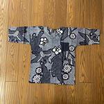 浴衣リメイク　鯉口シャツ
