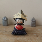 起き上がり小法師　金太郎(兜付き）D