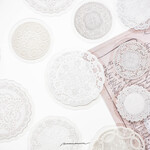 レースシールセット　30枚　moonlight lace　[AU553]