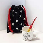 再販♡可愛い星星☆給食袋・コップ袋