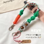 【選べるおまけ付(お花orタッセル)】パラコードで編んだハンドストラップ パラコード ストラップ キーホルダー ハンドメイド