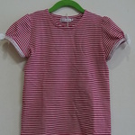 赤ボーダーのＴシャツ（キッズ）