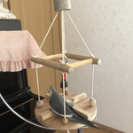 ⌘ 🐤吊り下げ円盤🛸（餌入れ付き）⌘